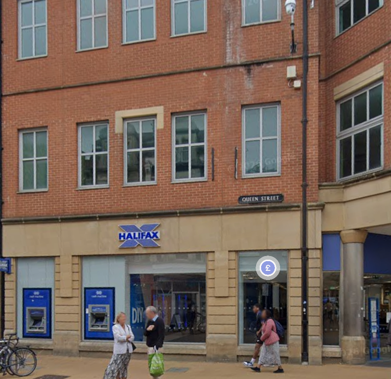 ATMs in Oxford Halifax Queen Street next to Westgate Shopping Centre