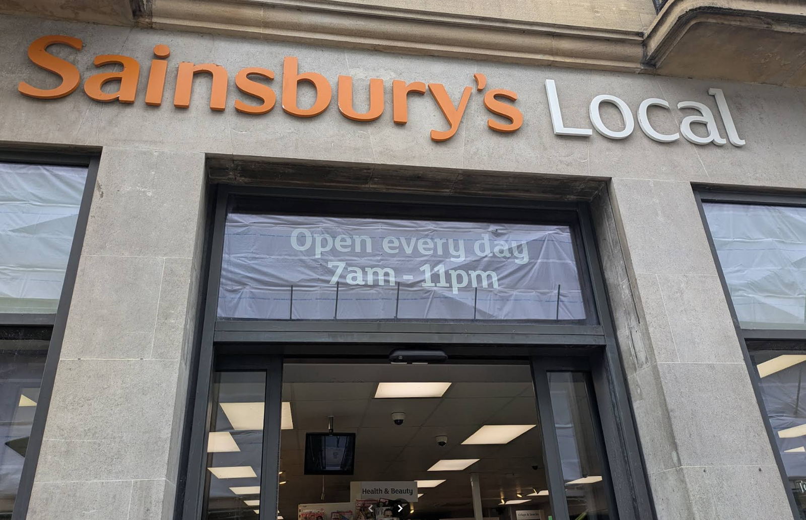 Grocery Stores in Oxford Visitor Guide Sainsburys St Aldates