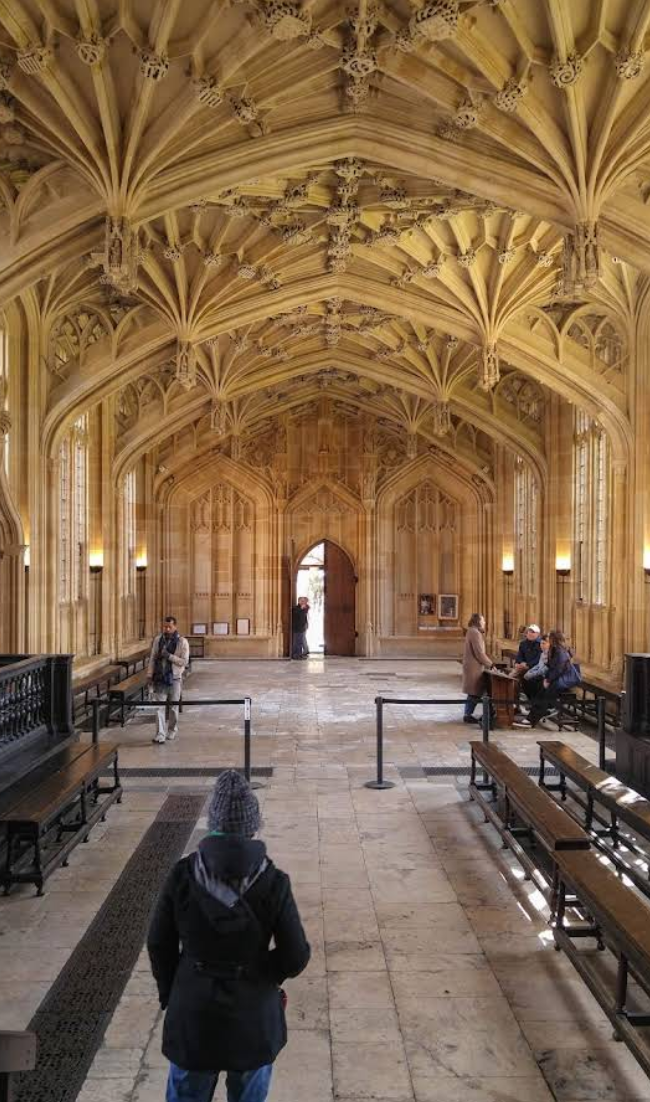Harry Potter in Oxford The Divinity School